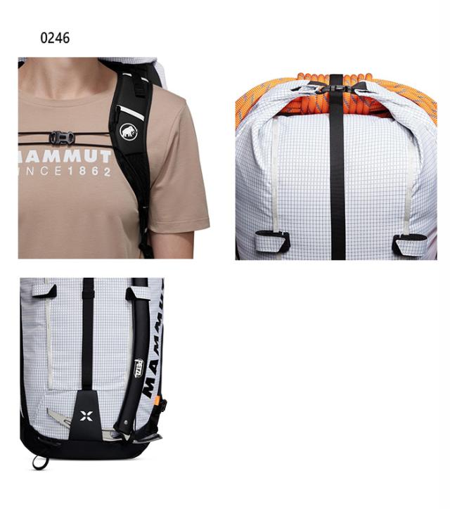 38L マムート レディース トリオン 38 リュックサック デイパック バックパック バッグ 鞄 ホワイト 白 ネイビー 送料無料 Mammut 2520-01011_2