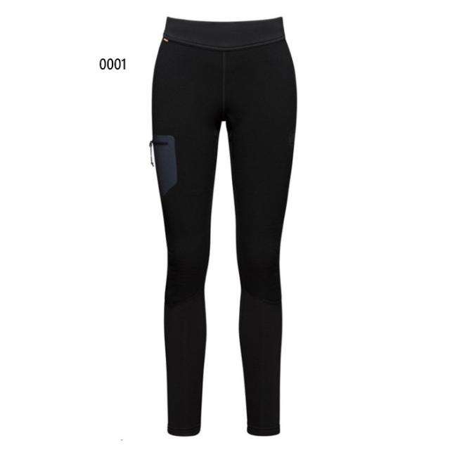 マムート レディース アコンカグア ミッドレイヤー タイツ ロング Aconcagua ML Tights long Women アウトドアウェア ロングタイツ ブラック 黒 送料無料 Mammut 1022-00224