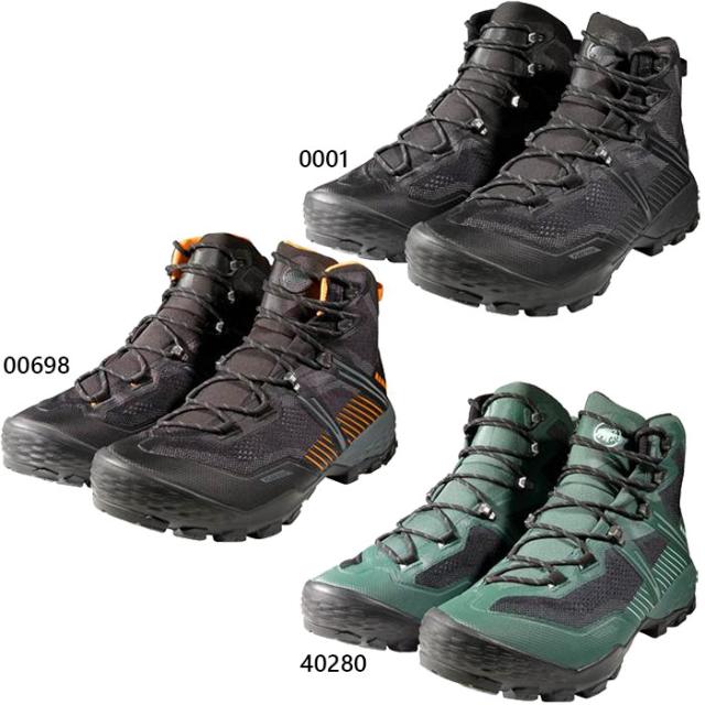 マムート メンズ デュカン 2 ハイ ゴアテックス Ducan II High GTX 登山靴 山登り ハイキングシューズ ハイカット ブラック 黒 送料無料 Mammut 3030-05040