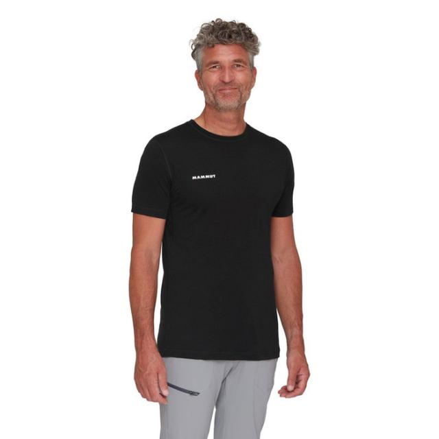 マムート メンズ ツリー ウール ファーストレイヤー Tシャツ アウトドアウェア トップス 半袖 ロゴ ブラック 黒 送料無料 Mammut 1017-06660_3