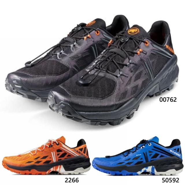マムート メンズ サーティグ トレイルラン ロー ゴアテックス 登山靴 山登り トレッキングシューズ 防水 トレイルランニング トレラン ブラック 黒 ブラウン 茶色 送料無料 Mammut 3030-05000