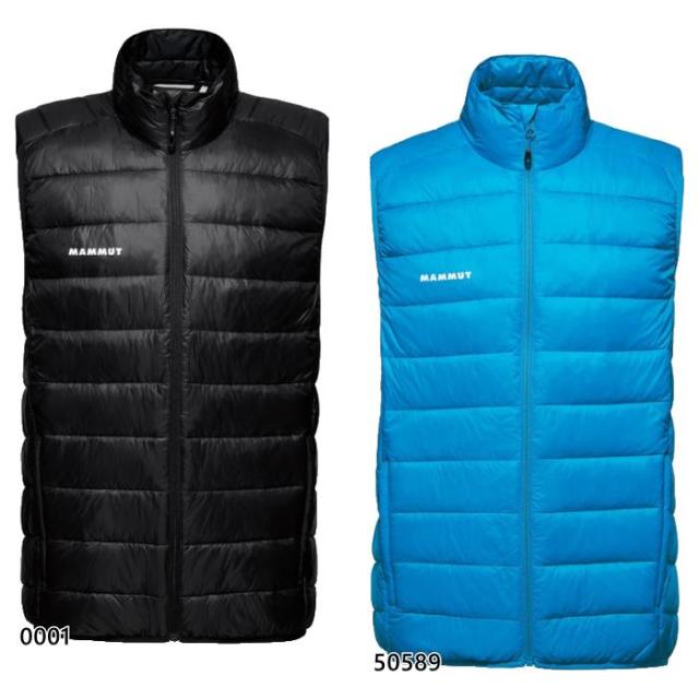 マムート メンズ クラッグ インサレーション ベスト アウトドアウェア トップス 防寒 保温 ダウンベスト ブラック 黒 ブルー 青 送料無料 Mammut 1013-03450