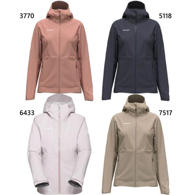 サイズ：M マムート レディース リナード ガイド ハードシェル フーデッド ジャケット アウトドアウェア トップス ネイビー 送料無料 Mammut 1010-30940