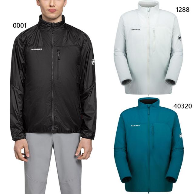 マムート メンズ フレックス エア インサレーション ジャケット アジアンフィット Flex Air IN Jacket AF Men アウトドアウェア 上着 アウター 長袖 ブラック 黒 シルバー 送料無料 Mammut 1013-02272