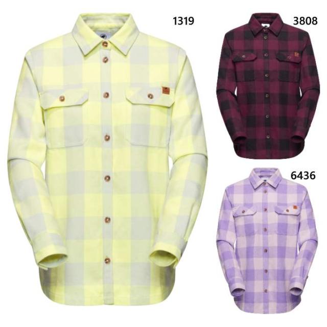 マムート レディース タマロ ロングスリーブ シャツ Tamaro Longsleeve Shirt Women アウトドアウェア トップス 長袖 ブラック 黒 パープル シルバー 紫 送料無料 Mammut 1015-01331