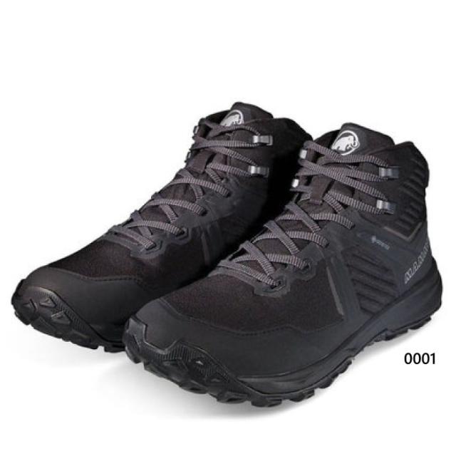 サイズ：UK4.5(23.0cm) マムート レディース アルティメット ミッドカット ゴアテックス Ultimate III Mid GTX 登山靴 山登り トレッキングシューズ ブラック 黒 送料無料 Mammut 3030-04690