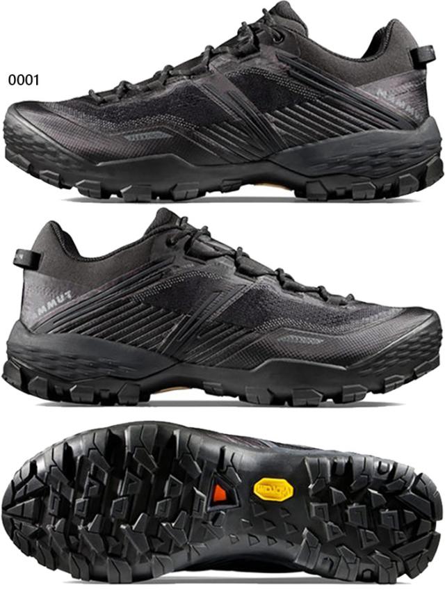サイズ：UK8.5(27.0cm) マムート メンズ デュカン 2 ロー ゴアテックス Ducan II Low GTX 登山靴 山登り トレッキングシューズ ハイキング 防水 撥水 ブラック 黒 送料無料 Mammut 3030-05060
