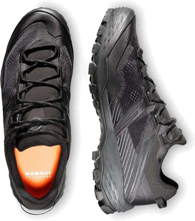 サイズ：UK8.5(27.0cm) マムート メンズ デュカン 2 ロー ゴアテックス Ducan II Low GTX 登山靴 山登り トレッキングシューズ ハイキング 防水 撥水 ブラック 黒 送料無料 Mammut 3030-05060