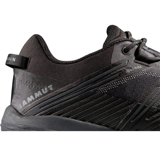 サイズ：UK8.5(27.0cm) マムート メンズ デュカン 2 ロー ゴアテックス Ducan II Low GTX 登山靴 山登り トレッキングシューズ ハイキング 防水 撥水 ブラック 黒 送料無料 Mammut 3030-05060