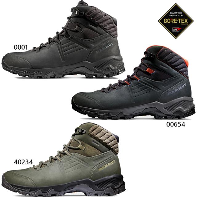 マムート メンズ マーキュリー 4 ミッド ゴアテックス Mercury IV Mid GTX Men 登山靴 山登り ハイキングシューズ GORE-TEX ブラック 黒 送料無料 Mammut 3030-04711
