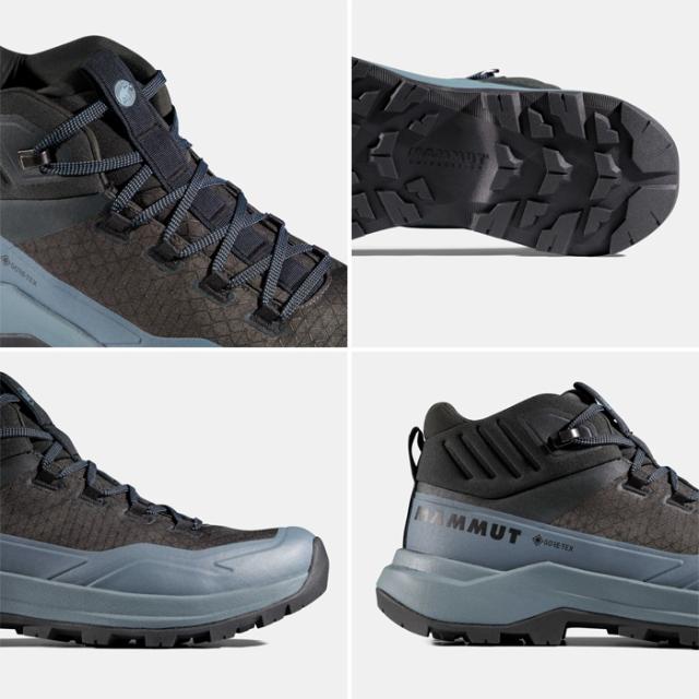 マムート メンズ サーティグ 3 ミッドカット ゴアテックス SERTIG III MID GTX 登山靴 山登り ハイキングシューズ 防水 GORE-TEX ブラック 黒 送料無料 Mammut 3030-05570_6