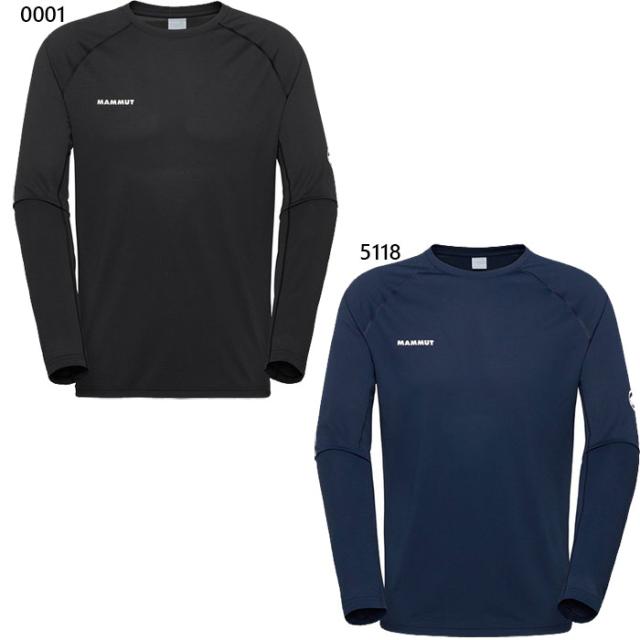 マムート メンズ デュカン ファーストレイヤー ロングスリーブ アジアンフィット Ducan FL Longsleeve AF Men アウトドアウェア トップス 長袖 ブラック 黒 送料無料 Mammut 1016-02040