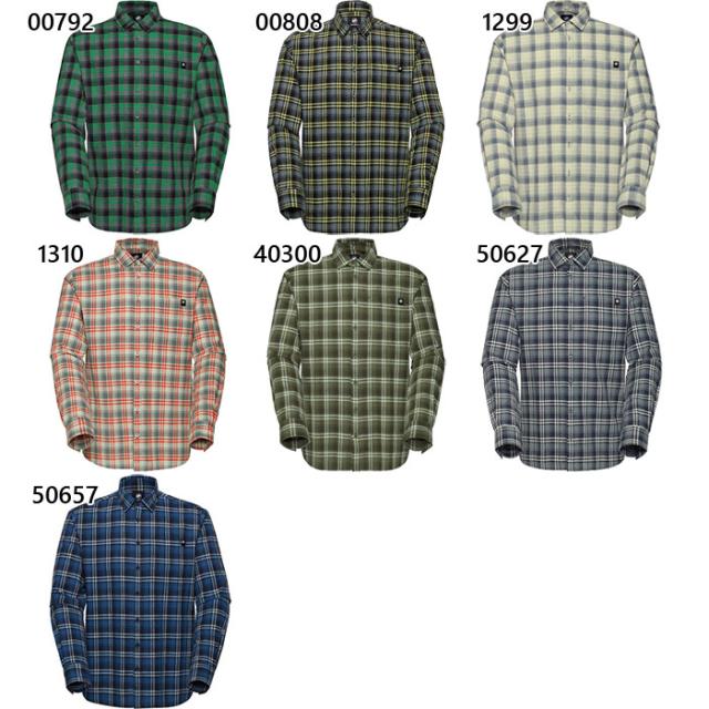 マムート メンズ トロバット サマー ロングスリーブ シャツ アジアンフィット Trovat Summer Longsleeve Shirt AF Men カジュアルウェア 長袖 ブラック 黒 レッド 赤 シルバー 送料無料 Mammut 1015-01600