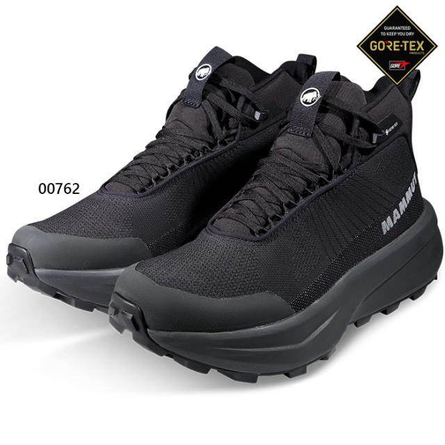 マムート メンズ エナジーマウンテン ミッド ゴアテックス AENERGY MTN MID GTX 登山靴 山登り ハイキングシューズ GORE-TEX ブラック 黒 送料無料 Mammut 3030-05321