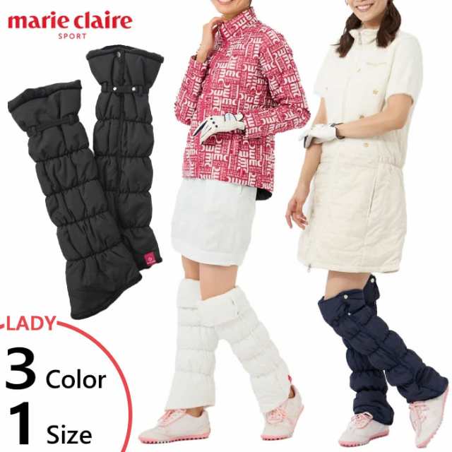 マリクレール marie claire ゴルフ レッグウォーマー レディース