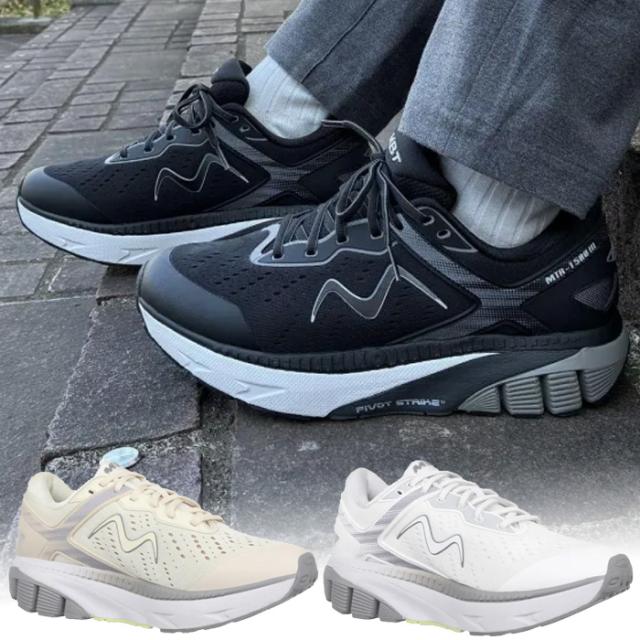 エムビーティー レディース MTR-1500 III レースアップ LACE UP W ランニングシューズ ジョギング マラソン ブラック 黒 ベージュ 送料無料 MBT 70360303Y 7036031481Y