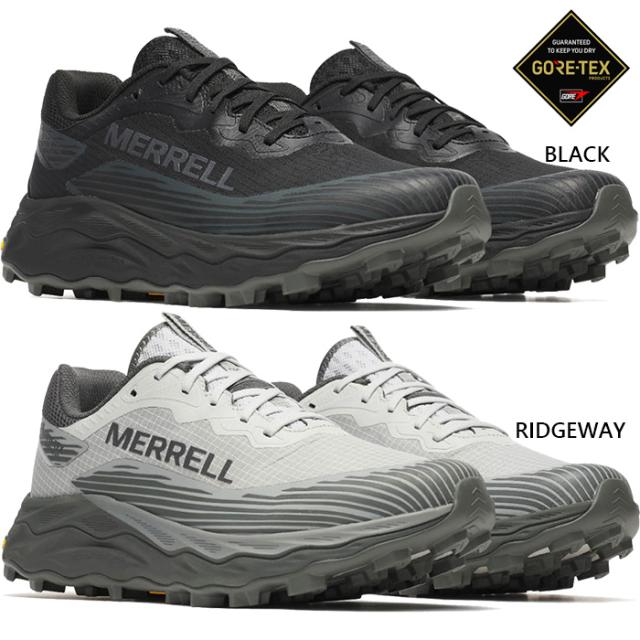 メレル メンズ アジリティー ピーク6 ゴアテックス AGILITY PEAK 6 GORE-TEX 防水 トレイルランニングシューズ トレッキングシューズ ランニング ブラック 黒 送料無料 MERRELL M00003272