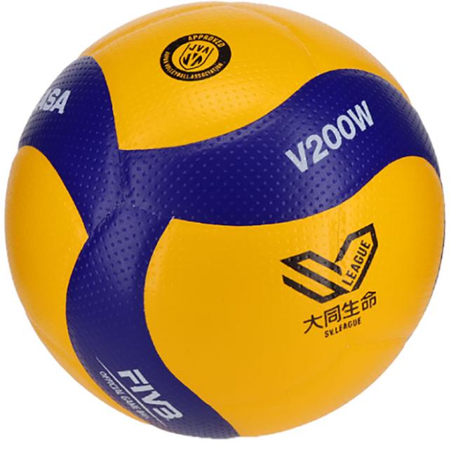 MIKASA V300W-AT-TR バレー5号 紐付きトレーニング 黄/青 MIKASA V300W