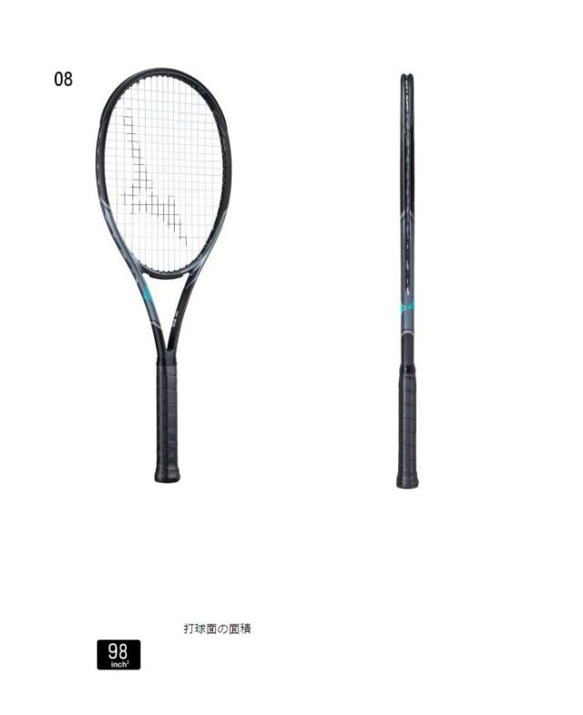 硬式テニス ミズノ メンズ レディース D-285 硬式ラケット 送料無料 Mizuno 63JTH132の通販は