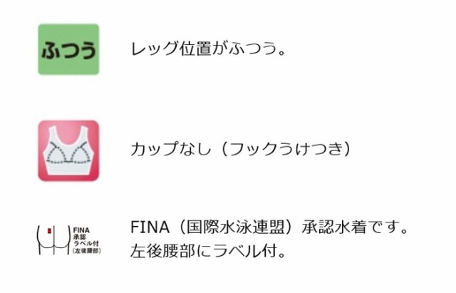 FINA承認 ミズノ レディース 競泳用ミディアムカット レース