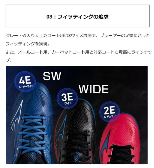 3E幅 ミズノ メンズ レディース ウエーブエクシード 5 WAVE EXEED 5 WIDE CS テニスシューズ カーペットコート グレー 灰色 送料無料 Mizuno 61GR2311_4