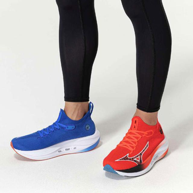 2E幅 ミズノ メンズ レディース ネオ ビスタ NEO VISTA ランニングシューズ ジョギング マラソン レッド 赤 送料無料 Mizuno J1GC2447_12