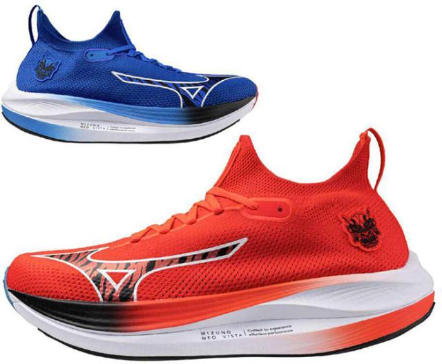 2E幅 ミズノ メンズ レディース ネオ ビスタ NEO VISTA ランニングシューズ ジョギング マラソン レッド 赤 送料無料 Mizuno J1GC2447_8
