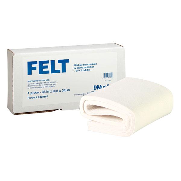 ミューラー メンズ レディース フェルト スポーツ用具 衝撃緩衝材 トレーナーズ用品 スポーツケア 救急用具 送料無料 MUELLER 060101