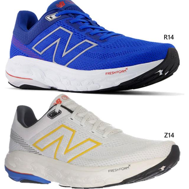 全2色 2E幅 ニューバランス メンズ フレッシュフォーム Fresh Foam X 860 v14 ランニングシューズ ジョギング マラソン ホワイト 白 ブルー 青 送料無料 New Balance M860R142E M860Z142Eの通販はランニングシューズ