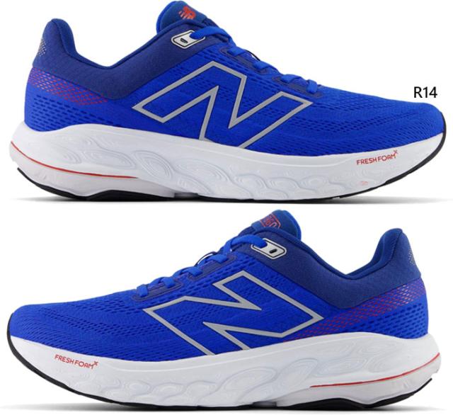 全2色 2E幅 ニューバランス メンズ フレッシュフォーム Fresh Foam X 860 v14 ランニングシューズ ジョギング マラソン ホワイト 白 ブルー 青 送料無料 New Balance M860R142E M860Z142Eの通販は