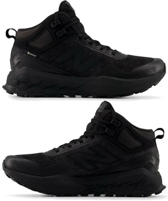 2E幅 ニューバランス メンズ フレッシュフォーム エックス ガロエハイカー ゴアテックス Fresh Foam X GORE-TEX アウトドアシューズ 防水 ブラック 黒 送料無料 New Balance MTGMGLK22E_1