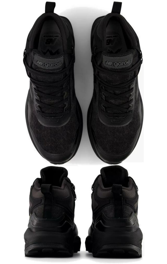 2E幅 ニューバランス メンズ フレッシュフォーム エックス ガロエハイカー ゴアテックス Fresh Foam X GORE-TEX アウトドアシューズ 防水 ブラック 黒 送料無料 New Balance MTGMGLK22E_3