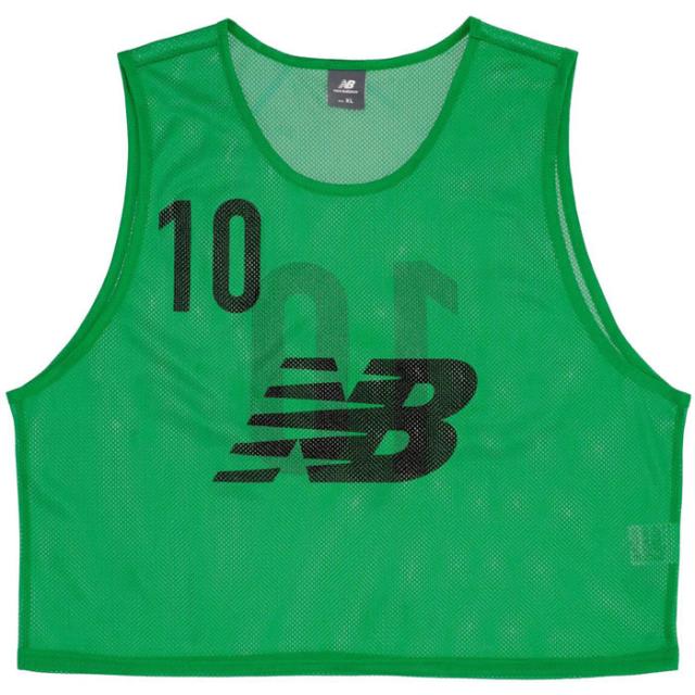 全4色 10枚１セット ニューバランス メンズ レディース ビブス No.2-No.11までの10枚入り 専用メッシュ袋付き サッカー用品 ゼッケン ブルー 青 ピンク グリーン 緑 送料無料 New Balance AMT55291_3