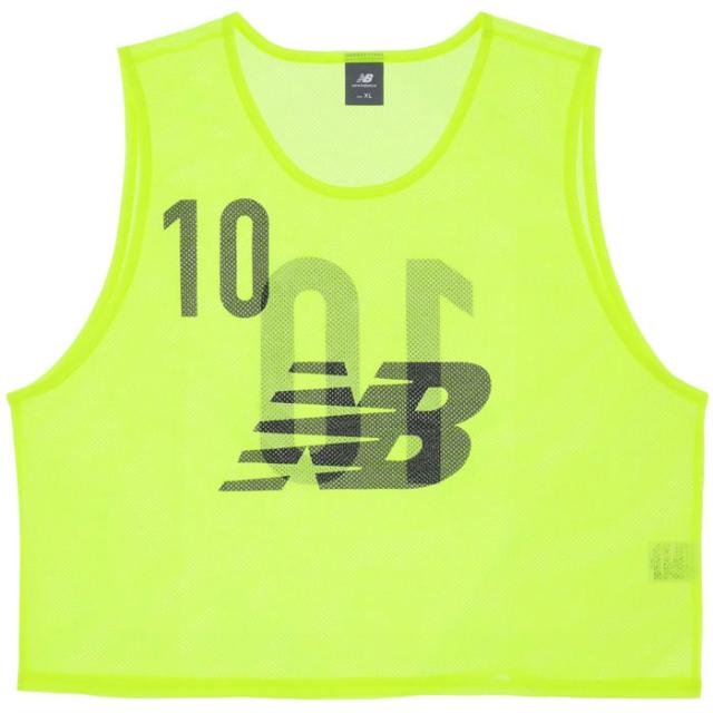 全4色 10枚１セット ニューバランス メンズ レディース ビブス No.2-No.11までの10枚入り 専用メッシュ袋付き サッカー用品 ゼッケン ブルー 青 ピンク グリーン 緑 送料無料 New Balance AMT55291_6