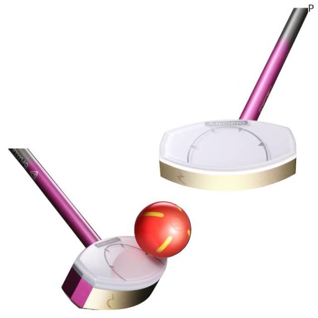 ニチヨー メンズ レディース ブリリアントモデル 2WAY グラウンドゴルフ用品 クラブ ブラック 黒 レッド 赤 イエロー パープル 黄色 紫 送料無料 NICHIYO SB1810_8