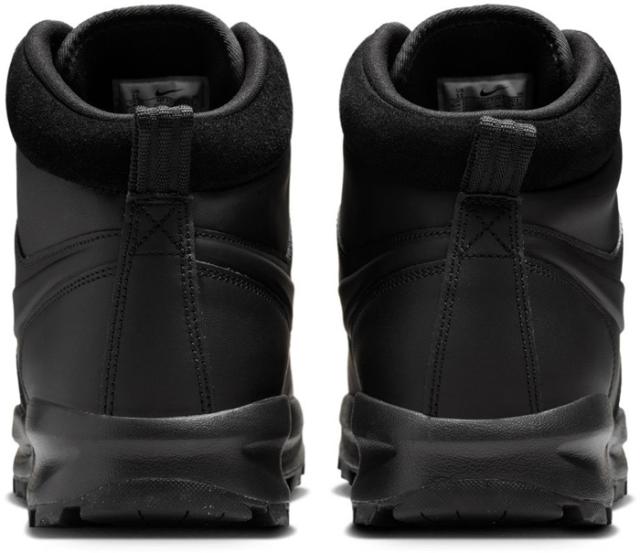 ナイキ メンズ レディース マノア レザー スニーカー シューズ 紐靴 ミドルカット ブラック 黒 ブラウン 茶色 送料無料 NIKE HF7095