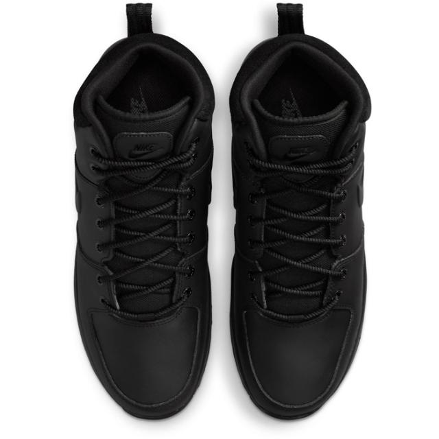 ナイキ メンズ レディース マノア レザー スニーカー シューズ 紐靴 ミドルカット ブラック 黒 ブラウン 茶色 送料無料 NIKE HF7095