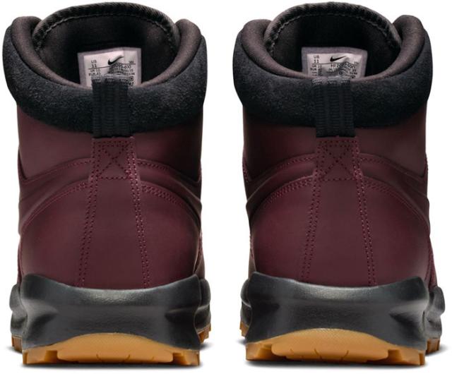 ナイキ メンズ レディース マノア レザー スニーカー シューズ 紐靴 ミドルカット ブラック 黒 ブラウン 茶色 送料無料 NIKE HF7095