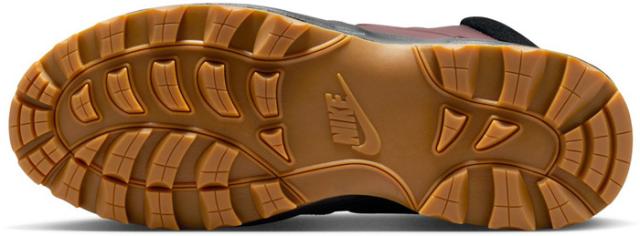 ナイキ メンズ レディース マノア レザー スニーカー シューズ 紐靴 ミドルカット ブラック 黒 ブラウン 茶色 送料無料 NIKE HF7095