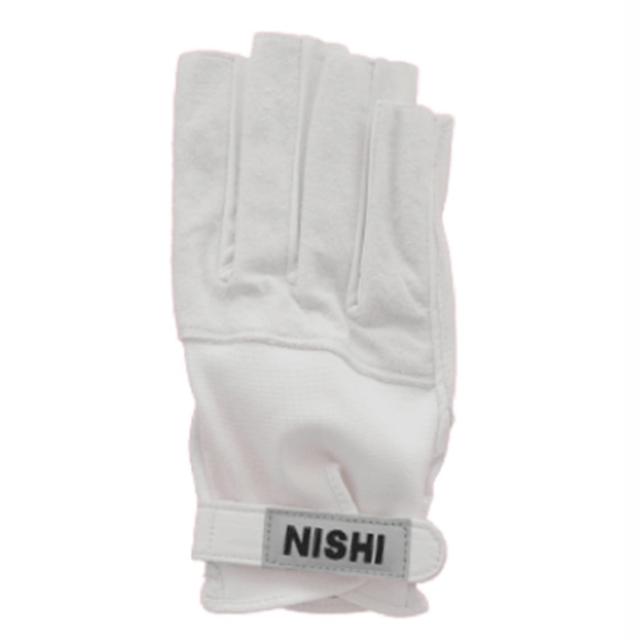 ニシスポーツ メンズ レディース ハンマー手袋 ソフトタイプ 右手用 ハンマー投げ 投てき ホワイト 白 送料無料 NISHI NT5711D 5,970円