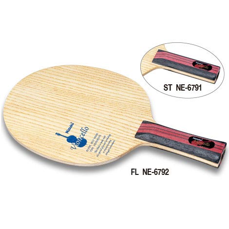 ニッタク メンズ レディース 卓球 ラケット シェークハンド シェイクハンド ビオンセロ ST NE-6792 FL NE-6791 送料無料 Nittaku NE-6792 NE-6791