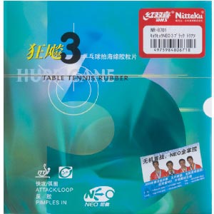 ニッタク メンズ レディース 卓球 ラバー 裏ソフトラバー 粘着性 キョウヒョウ ネオ3 ブラック 黒 レッド 赤 送料無料 Nittaku NR-8701の通販は 5,160円
