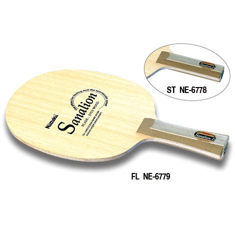 ニッタク メンズ レディース 卓球 ラケット シェークハンド シェイクハンド 守備用 サナリオンD ST NE-6778 FL NE-6779 送料無料 Nittaku NE-6779