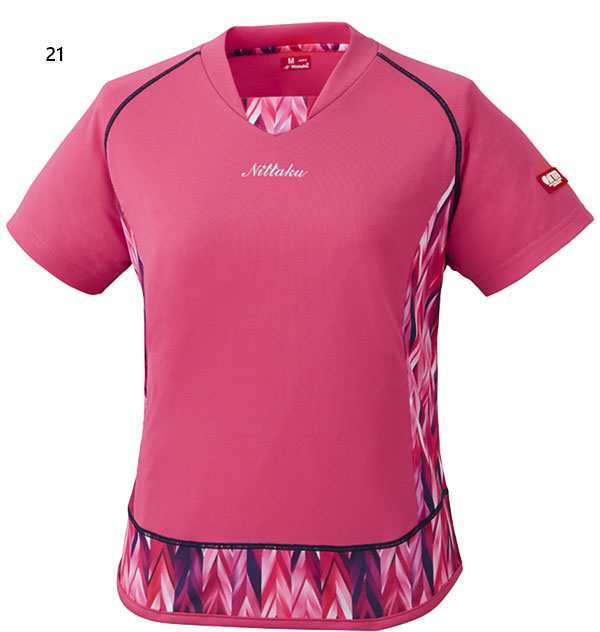 ニッタク レディース エリネシャツ ERINE SHIRT 卓球ウェア トップス 半袖シャツ Vネック 日本卓球協会公認 送料無料 Nittaku  NW-2197の通販はau PAY マーケット - バイタライザー | au PAY マーケット－通販サイト