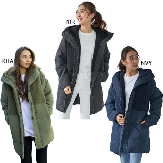 オーシャンパシフィック レディース ボアジャケット アウター トップス カジュアルウェア 防寒 保温 あったか サーフ 長袖 上着 送料無料 Ocean Pacific OP 551208