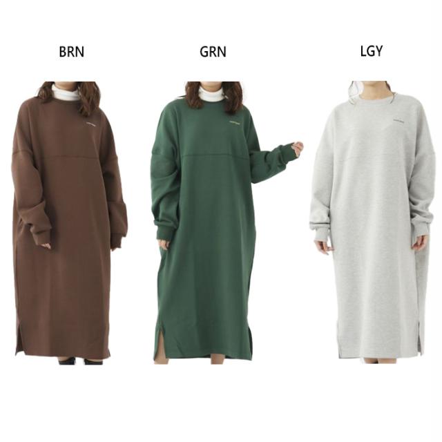 オーシャンパシフィック レディース 段ボールニットワンピース カジュアルウェア トップス 長袖 スウェット 送料無料 Ocean Pacific OP 552351の通販は