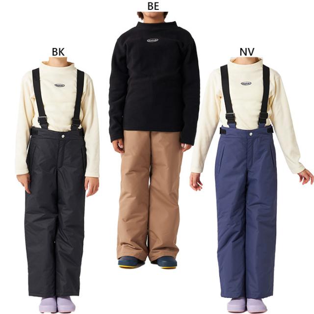 オーシャンパシフィック ジュニア キッズ レイヤートップス付きスキー・スノーボードパンツ スキー スノーウェア 上下セット レイヤー付き パンツ 雪遊び ブラック 黒 ネイビー ベージュ 送料無料 Ocean Pacific OP 174500の通販は