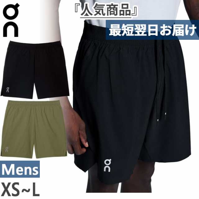 オン メンズ 7インチ コア ショーツ 7 Core Shorts ジョギング マラソン ランニングウェア ボトムス ランニングパンツ ショートパンツ ブラック 黒 送料無料 ON 1MF10740553の通販は