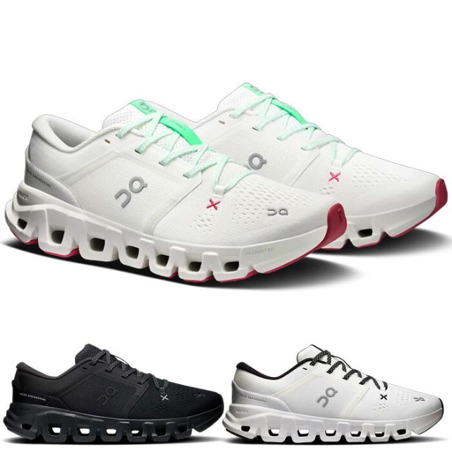サイズ：W9(26.0cm) オン レディース クラウド エックス 5 Cloud X 5 ランニングシューズ ジョギング マラソン トレーニング ジム ホワイト 白 送料無料 ON 3WG30060969