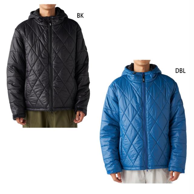オーシャンパシフィック メンズ ボリューム中綿キルティングジャケット カジュアルウェア トップス 上着 アウター 長袖 ブラック 黒 ブルー 青 送料無料 Ocean Pacific OP 535202